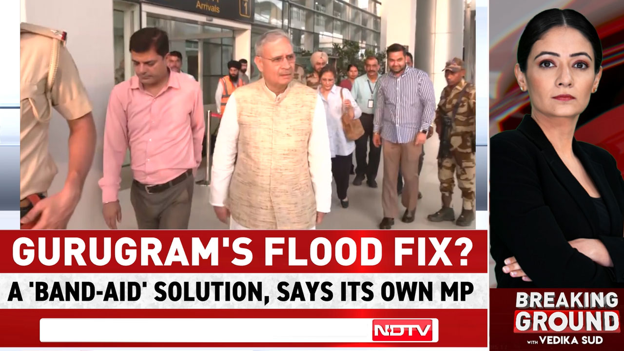 Gurugram MP Meets Haryana Chief Minister Over Waterlogging Concerns