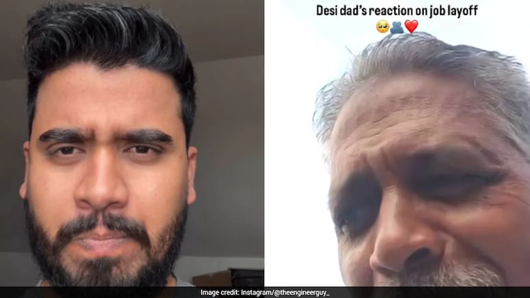 Techie's father responded calmly, and his main concern was his son's emotional well-being and mental health.