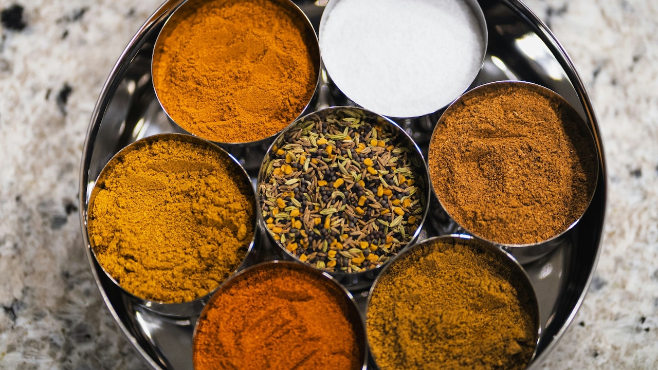 Keep your spices organised with stainless steel masala boxes from Amazon