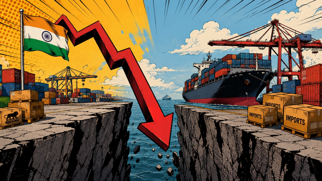 India's July Trade Deficit Widens To $31.9 Billion, Merchandise Imports Rise Over 17%
