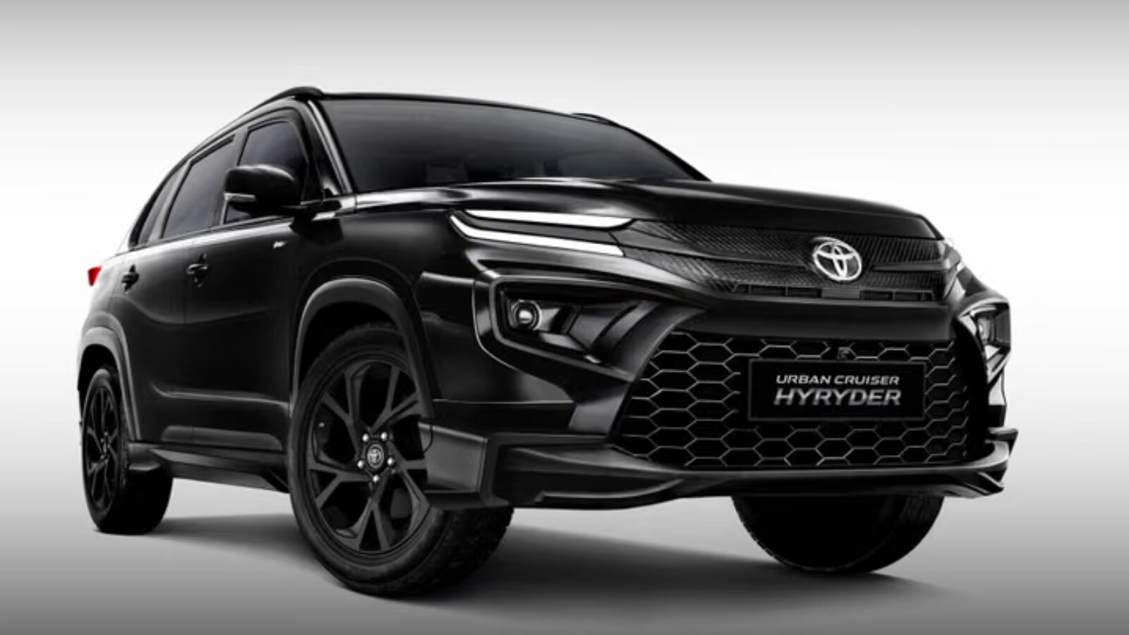 Toyota launches Hyryder Aero Black Edition in India at Rs 15.19 lakh; black styling package offered on G(O) and V grades with petrol and strong-hybrid powertrains