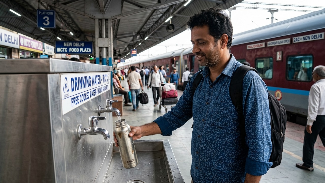 स्टेशनों पर शुद्ध पीने का पानी मिले, 40 हजार जगहों पर रेलवे लगाएगा फिल्ट्रेशन सिस्टम, CAG की रिपोर्ट के बाद एक्‍शन