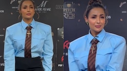 Malaika Arora Gives Power Dressing A High-Fashion Twist In Shirt, Tie And Pencil Skirt