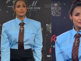 Malaika Arora Gives Power Dressing A High-Fashion Twist In Shirt, Tie And Pencil Skirt