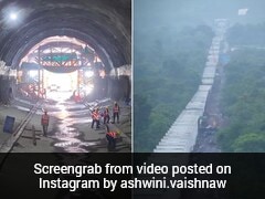 Video: For India's 1st Bullet Train, Work In Progress Across Scenic Terrains