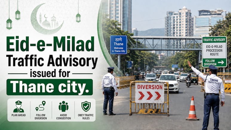 Eid-e-Milad 2026: Thane Traffic Restrictions, Diversions And Road Closures On Aug. 26