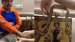Video: Swiggy's Raksha Bandhan Idea Turns Delivery Bag Handles Into Rakhis