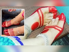 Hariyali Teej Alta Designs: हरियाली तीज पर आलता के स्पेशल डिजाइन्स, यहां देखें तस्वीरें