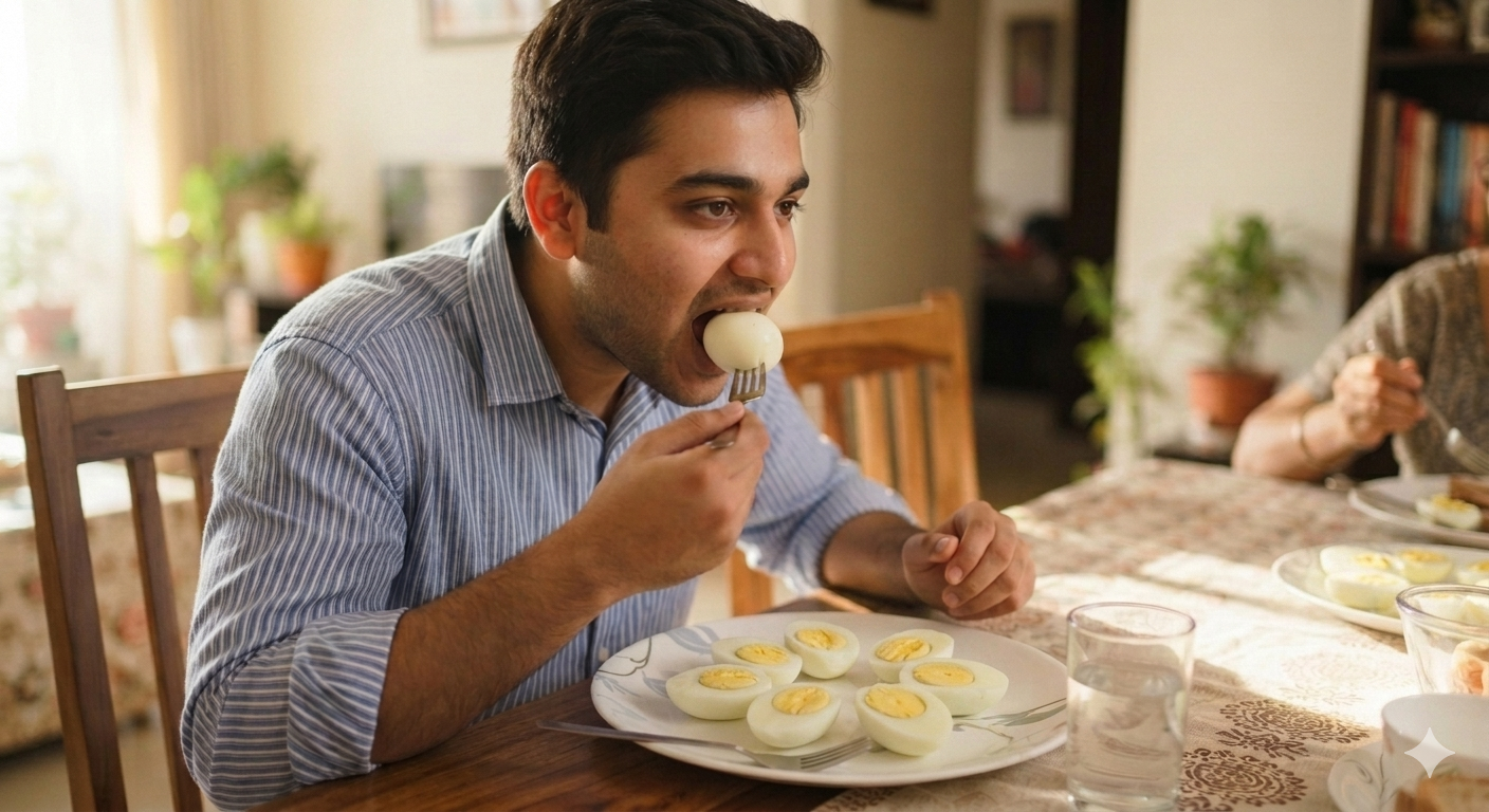 Eggs are undoubtedly higher in cholesterol than most foods