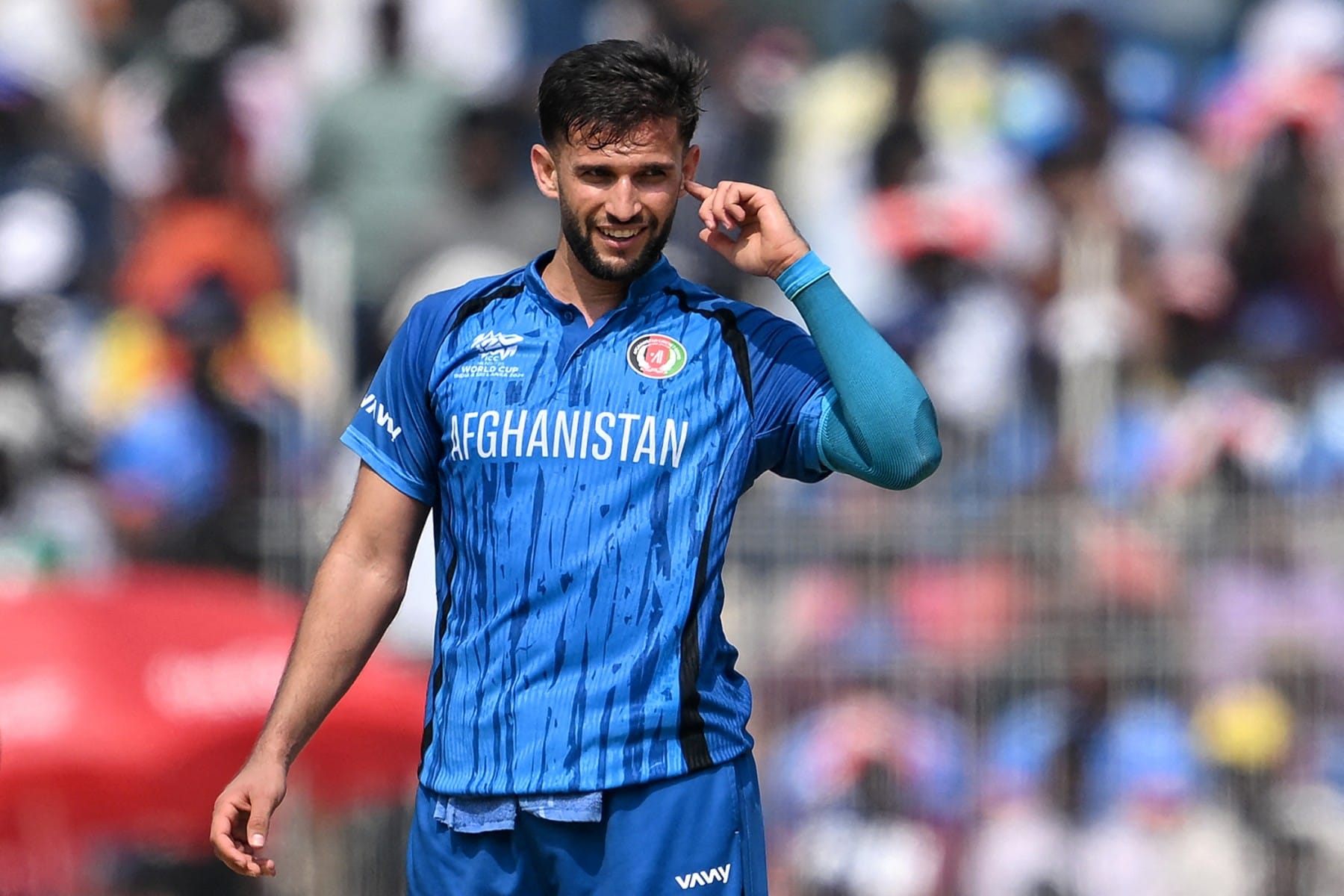 ICC reprimands Azmatullah Omarzai for breach of players’ code of conduct