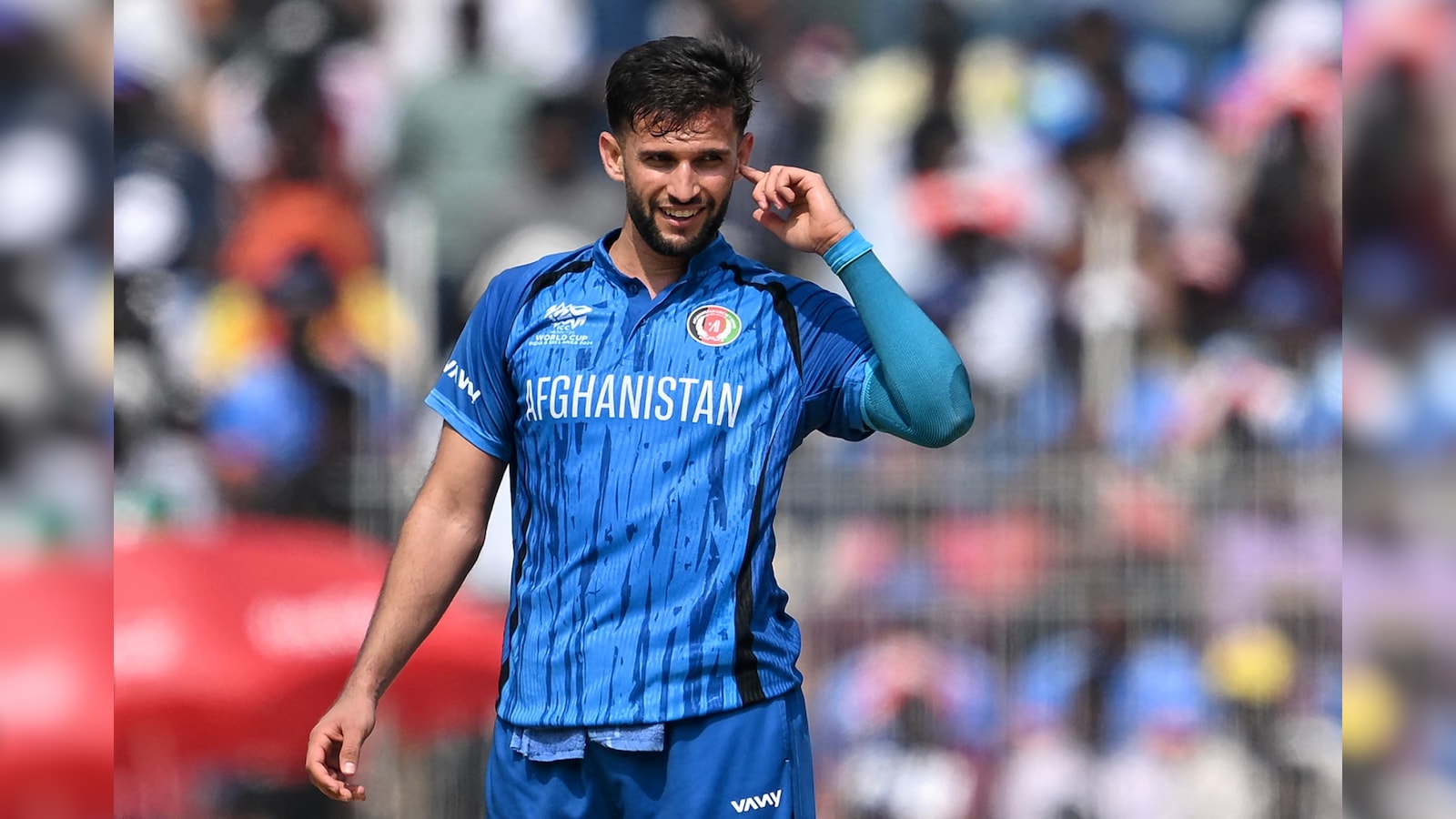 Azmatullah Omarzai Reprimanded By ICC For Code of Conduct Breach
