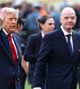Donald Trump Warns FIFA Against Making "Terrible Mistake" Of Replacing Gianni Infantino