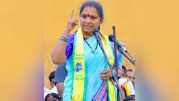 "Taken To Delhi, Thrown Into Tihar": K Kavitha Breaks Down, Recalls Arrest