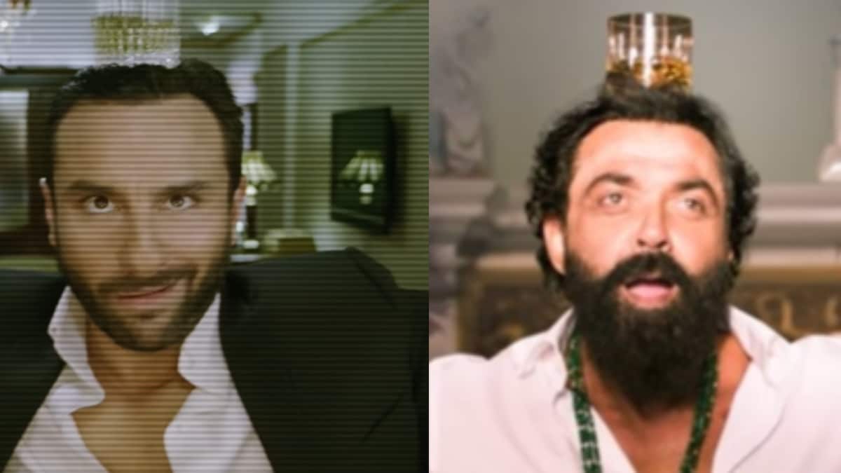 Saif Ali Khan says he performed the ‘whiskey-glass trick’ before Bobby Deol