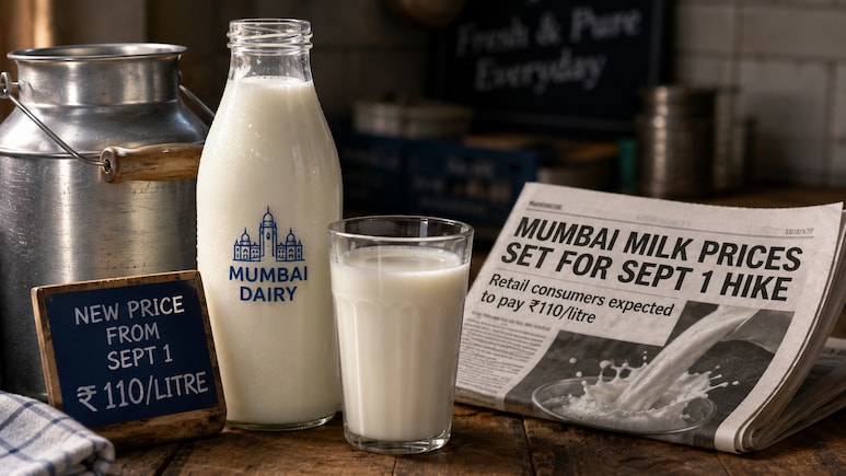 Mumbai Milk Prices Set For Sept 1 Hike; Retail Consumers Expected To Pay Rs 110/Litre