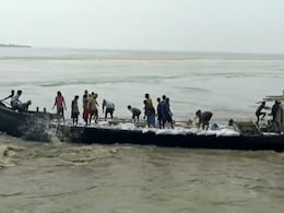 Video: 2 Missing After Boat Carrying 21 Overturns In Bihar