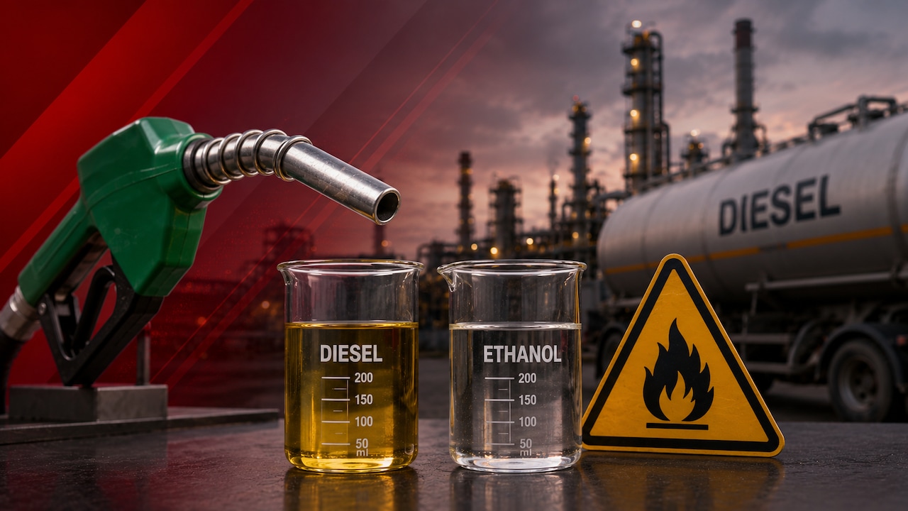Ethanol-Diesel Blending Plans Scrapped As OMC Tests Reveal Flash-Point Concerns