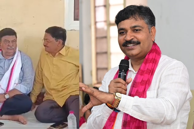 संजय शर्मा धरने पर बैठे तो कांग्रेस को मिल गया मुद्दा, टीकाराम जूली का तंज- मंत्री की बात नहीं सुनी जा रही