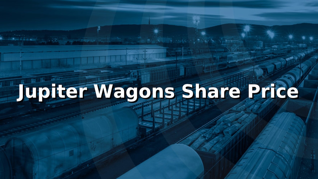 Jupiter Wagons Share Price Jumps 4% After Rs 400 Crore Order Win