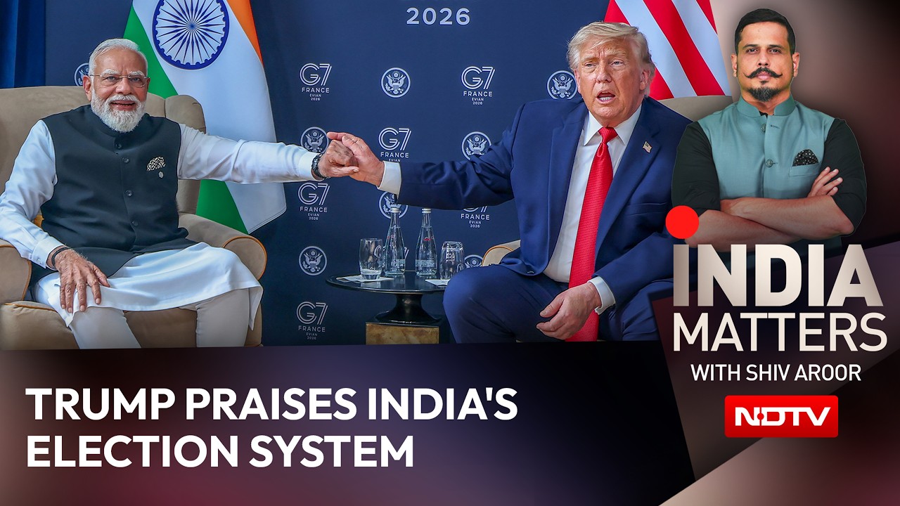 US President Trump Takes Aim At US Election System, Praises India's Model