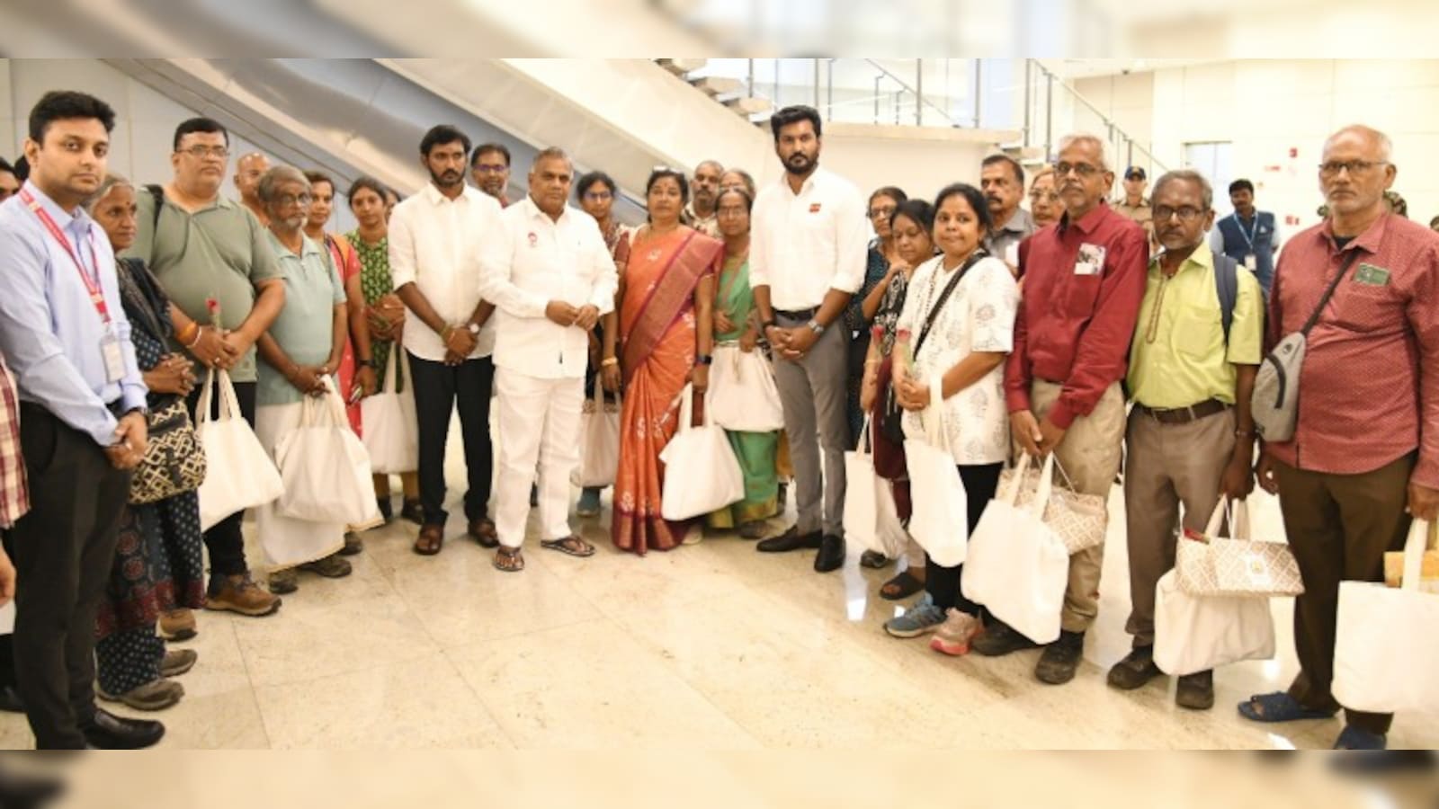 For 21 pilgrims from Tamil Nadu, returning home on Friday was nothing short of a second birth.