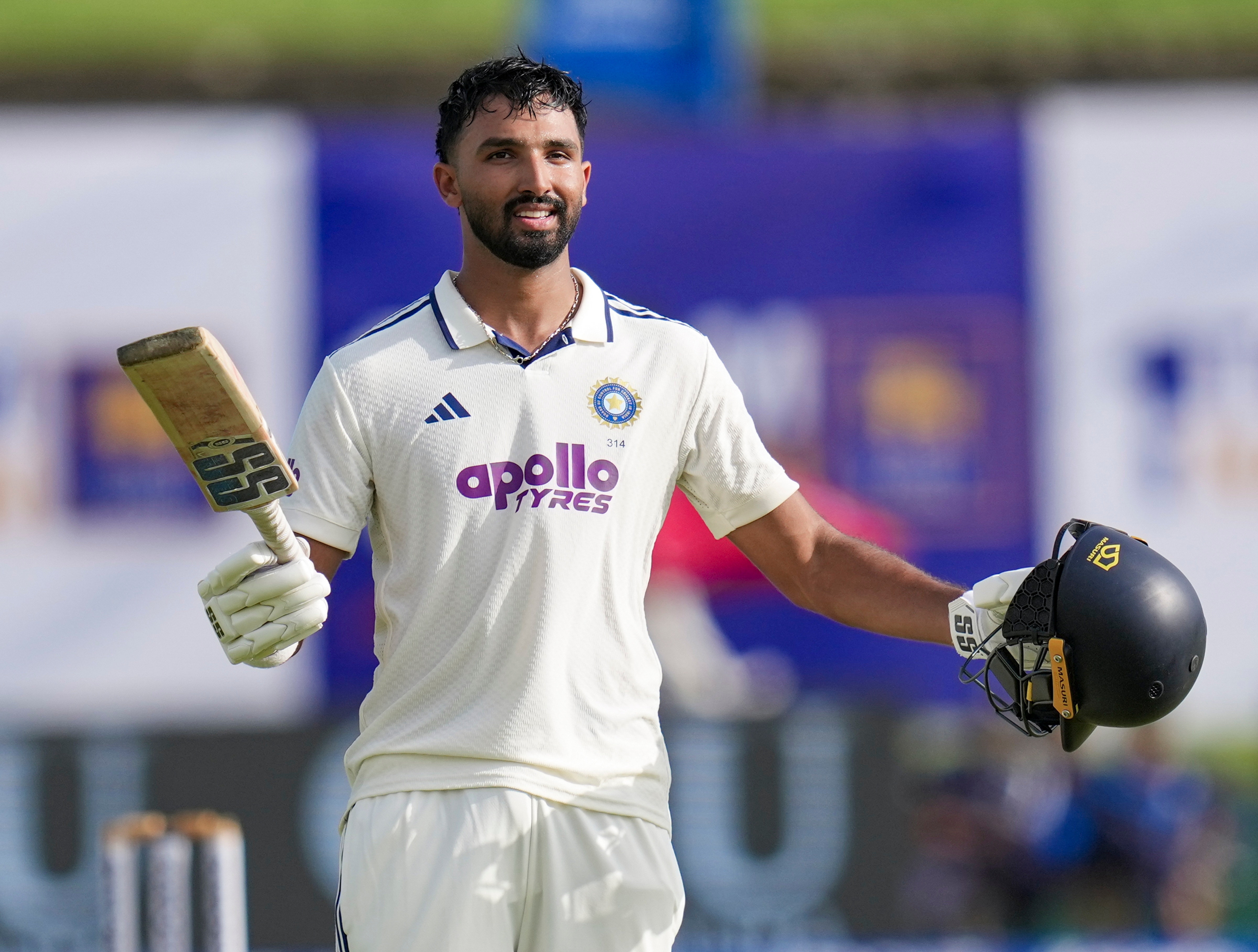 Devdutt Padikkal’s 167 helps India reach 460/9 on Day 2 vs Sri Lanka