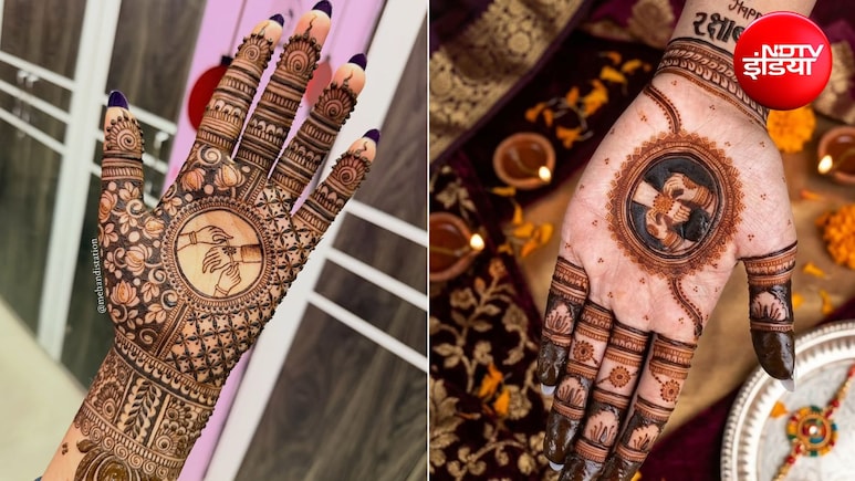 मेहंदी बिना लगाए, हाथों पर सजाएं ये सुंदर डिजाइन, देखें Mehndi के ट्रेंडी वायरल फोटो