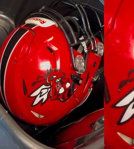 American Football Player Practises With Venomous Snake In Helmet. This Happens Next