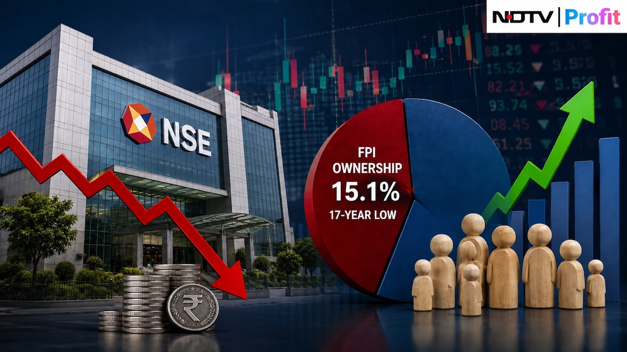 FPI Ownership In NSE-Listed Companies Falls To 17-Year Low Of 15.1%; DII Extends 7-Quarter Lead