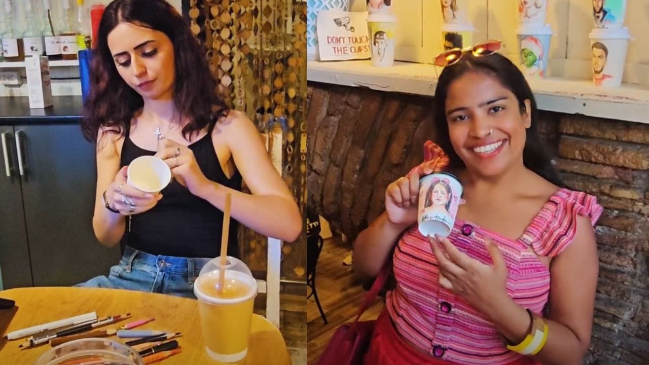 This Cafe In Georgia Has Your Portrait Drawn On A Coffee Mug