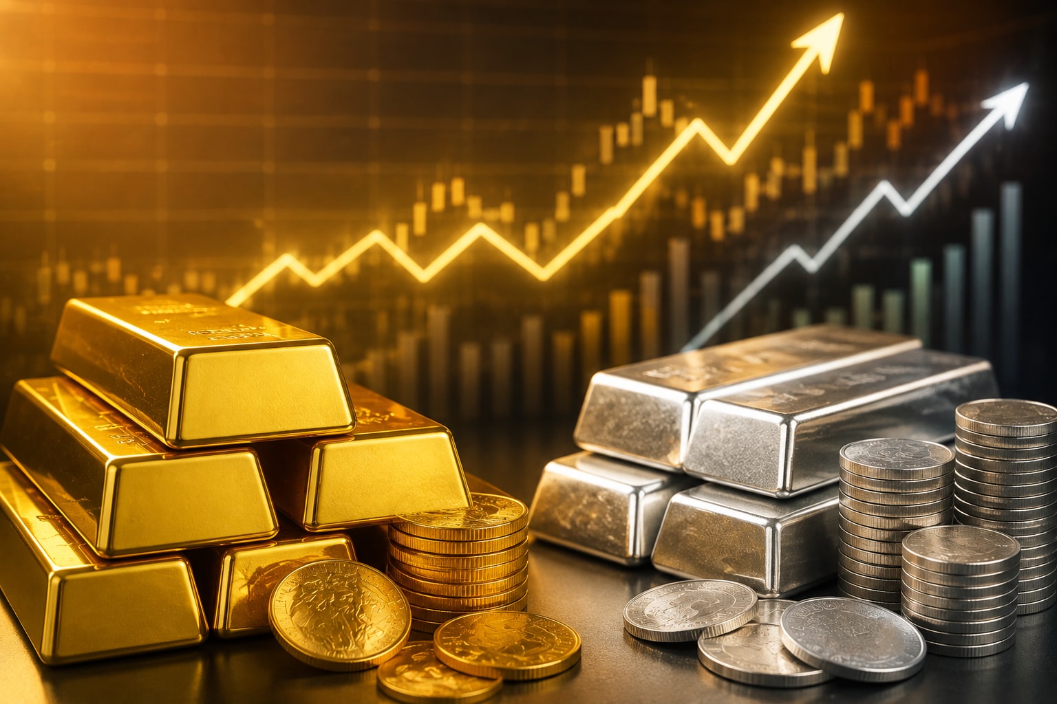 Gold and silver futures rise on support from US Treasury buyback