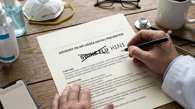 Swine flu is now medically known as H1N1