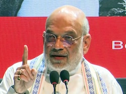 Amit Shah's Mumbai Visit Spans Hindi Conference, Lalbaugcha Raja Darshan