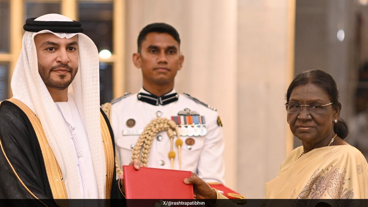 President Murmu Receives Credentials From New Envoys Of 6 Nations