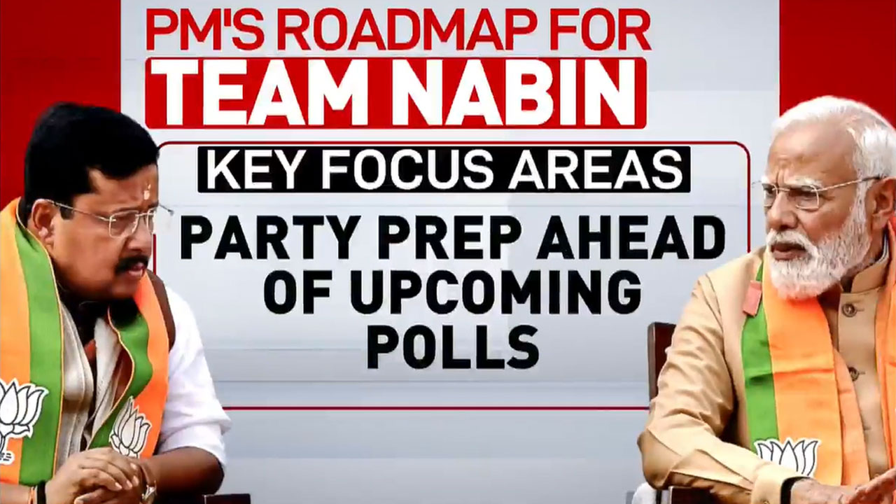 PM Modi Meets BJP's New Team, Sets Roadmap Ahead Of Polls