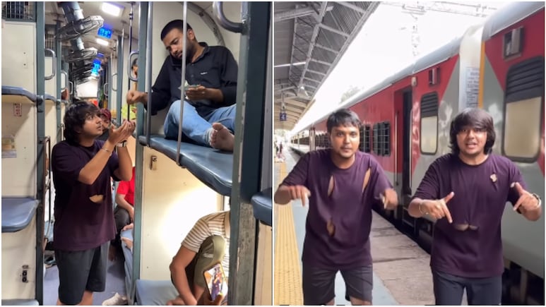 यूट्यूबर आर्यांश बजाज ने किया भारतीय रेलवे के भिखारी की कमाई का खुलासा, बोले- 'रोजाना सिर्फ 2 घंटे काम'