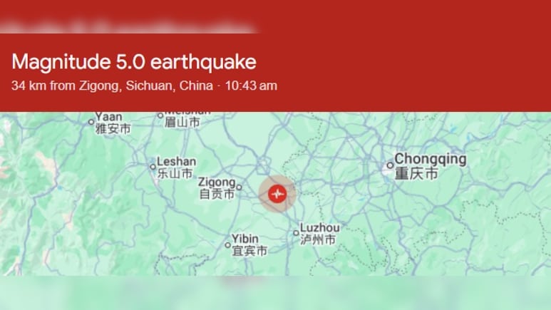 Earthquake Today: 5.1-Magnitude Quake Jolts China's Sichuan