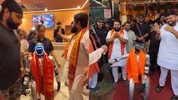 Robot Attends Puja, Dances At Ujjain Shop Launch. Harsh Goenka Says, 'Only In India'