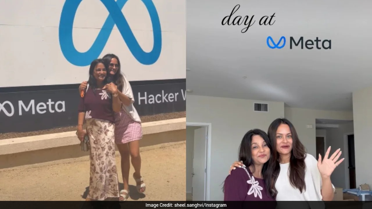 "Making Her Proud": Indian Woman Takes Mother On A Tour Of Meta Headquarters In California