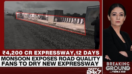 ₹4,200-Crore Expressway Develops Cracks In Days, Viral Repair Video Sparks Questions