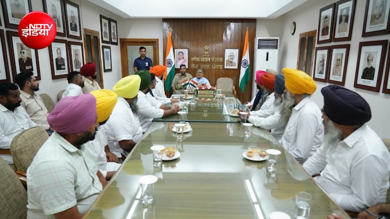 हर साल अजनाला की बाढ़ पर राज्यपाल से मिले कुलदीप सिंह, उज नदी पर डैम बनाने उठाई मांग &nbsp;