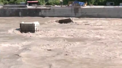 Gorkha Flood Horror: Damaged Bridge, Collapsed Structures Show Scale Of Destruction
