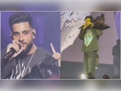 Karan Aujla Loses Cool At Adelaide Concert After Fan Throws Jacket On Stage