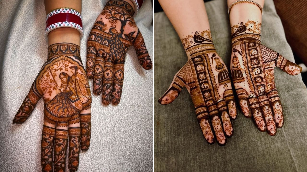 Teej Mehndi Designs: हरियाली तीज पर हाथों पर लगाएं मेहंदी, यहां देखें एक से बढ़कर एक लेटेस्ट और ट्रेंडिंग मेहंदी डिजाइन की फोटो