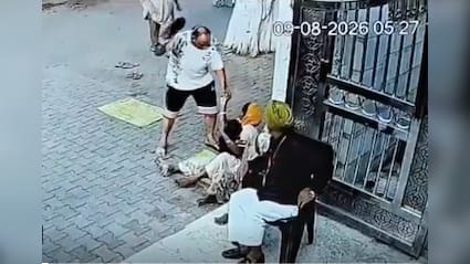 On Camera, Man Hits Woman With Slippers On Face 9 Times In 30 Seconds
