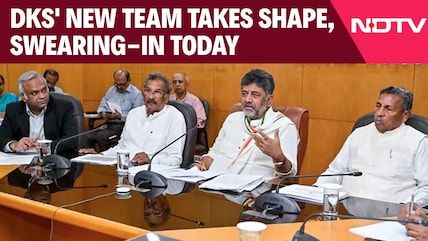 NDTV Accesses 20 Names Part Of DK Shivakumar Cabinet Expansion In Karnataka