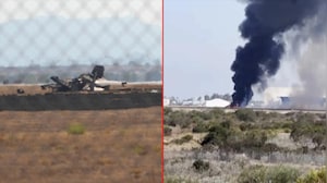 US F-35 Fighter Jet Crashes Near California Military Base, Pilot Ejects Safely