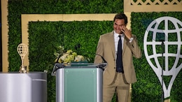 Emotional Roger Federer Inducted Into Tennis Hall Of Fame