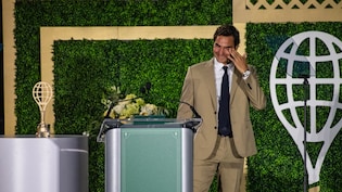 Emotional Roger Federer Inducted Into Tennis Hall Of Fame
