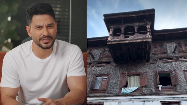 Inside Kunal Kemmu's Family Mansion In Kashmir: Wooden Balconies, Stone Walls, And Baithak